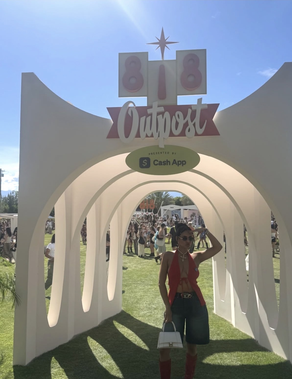 Nakita at the 818 Outpost festival activation presented by Cash App